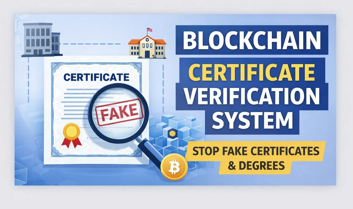 Blockchain Certificate Verification System