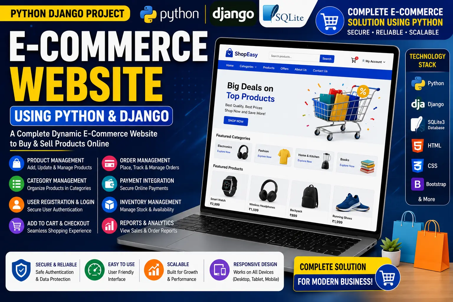 E-commerce Website Using Python