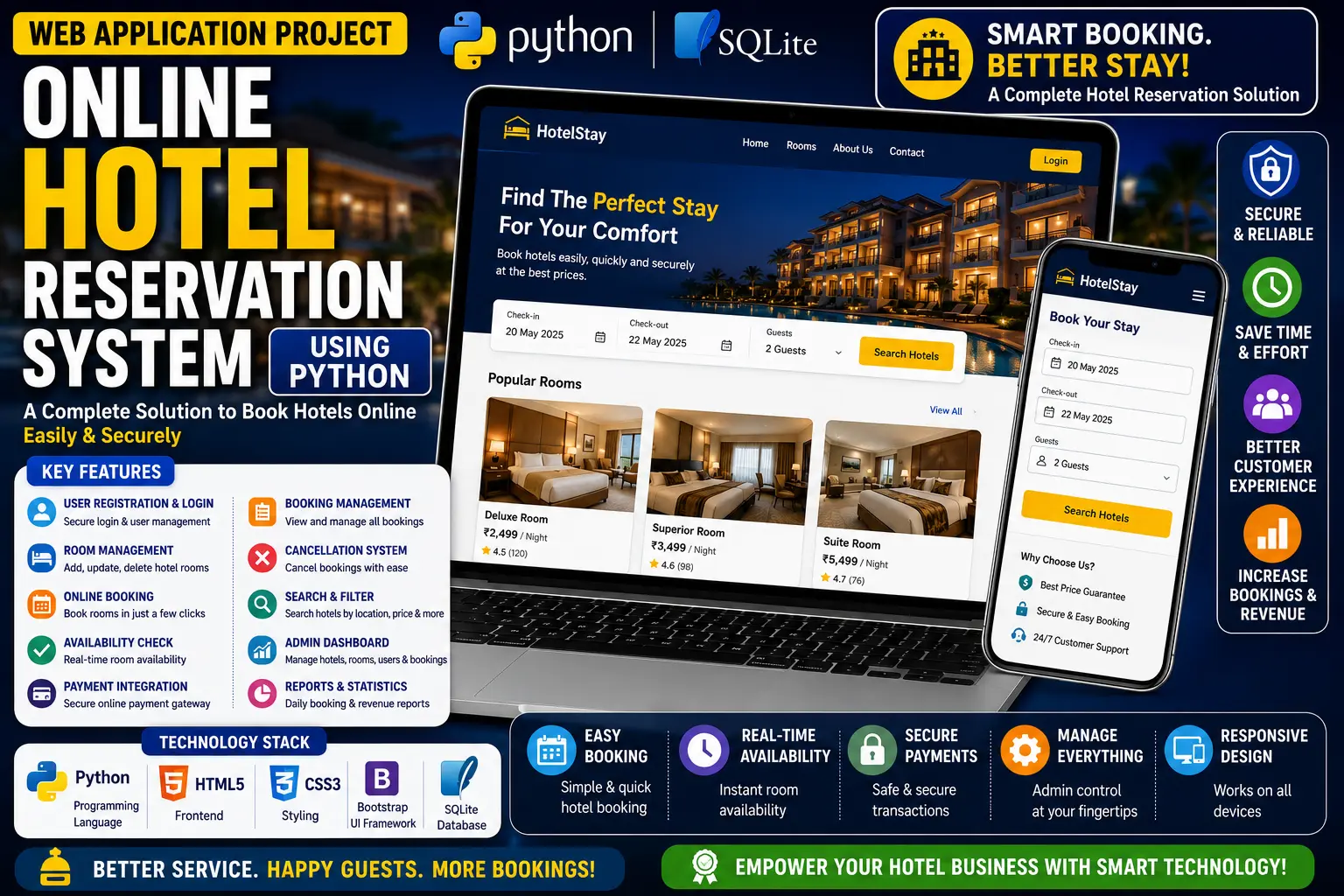 Online Hotel Reservation System in PHP