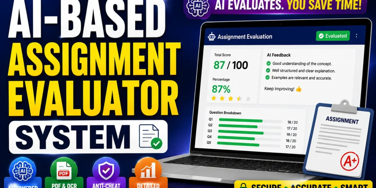 AI-Based Assignment Evaluator System