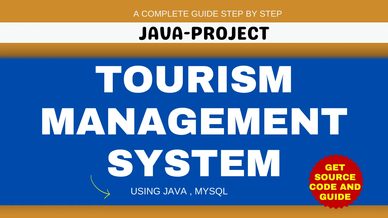 Tourism Management System in Java and MySQL