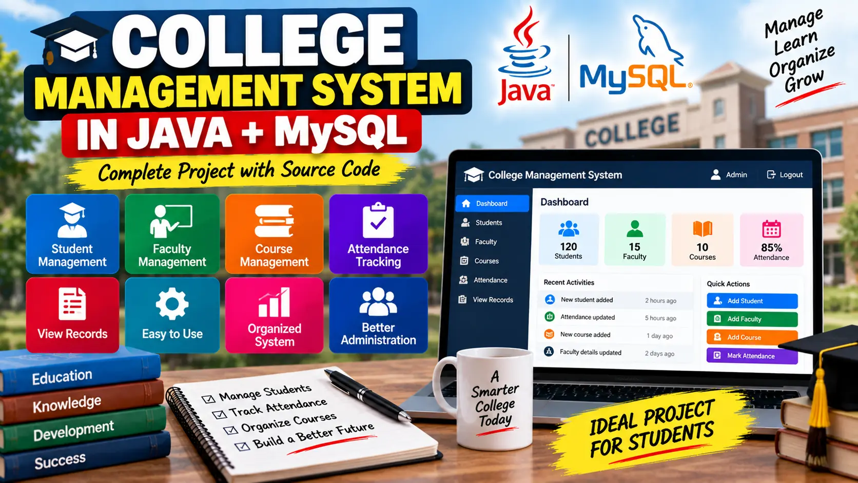 College Management System in Java