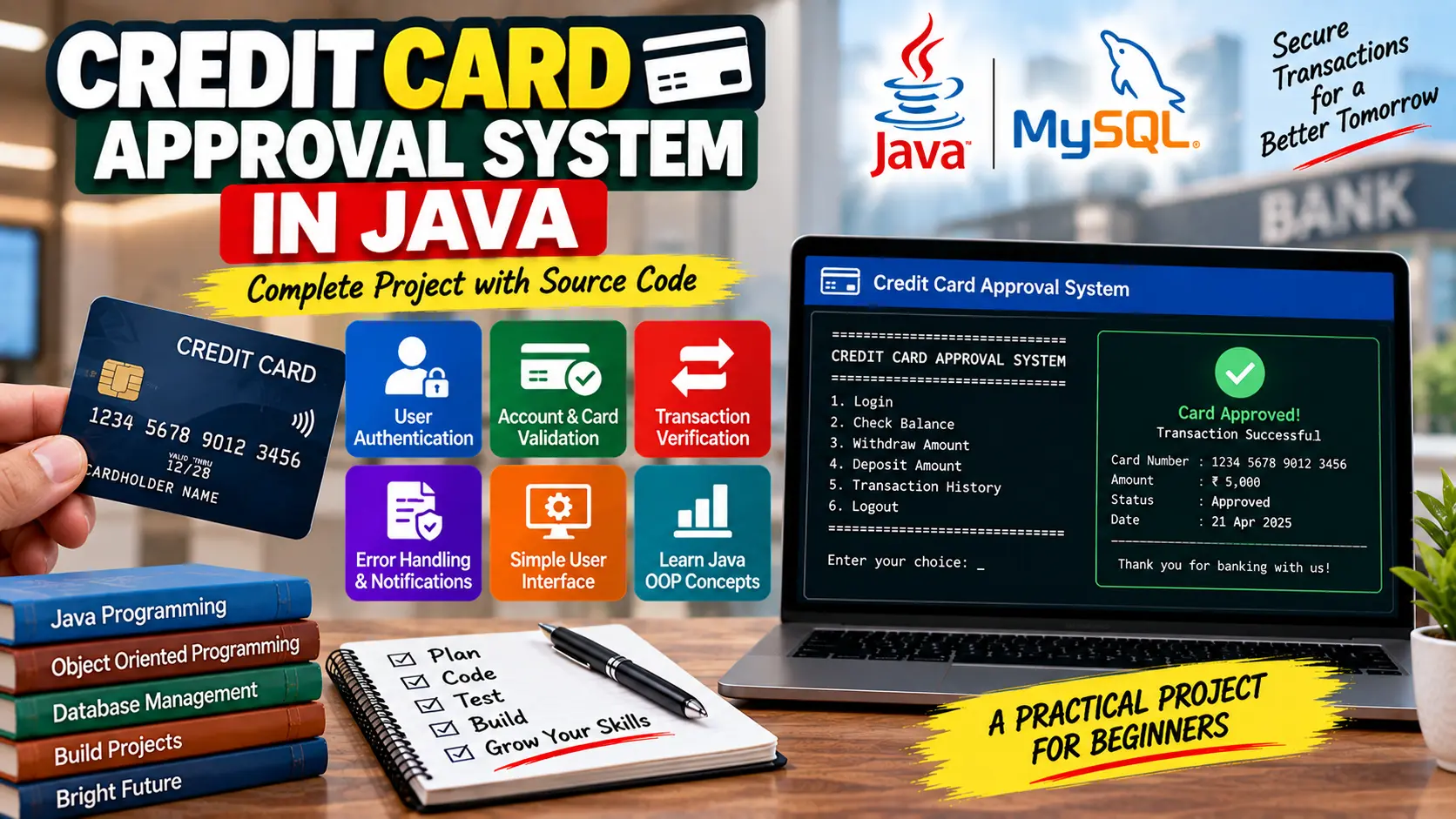 Credit Card Approval System in Java