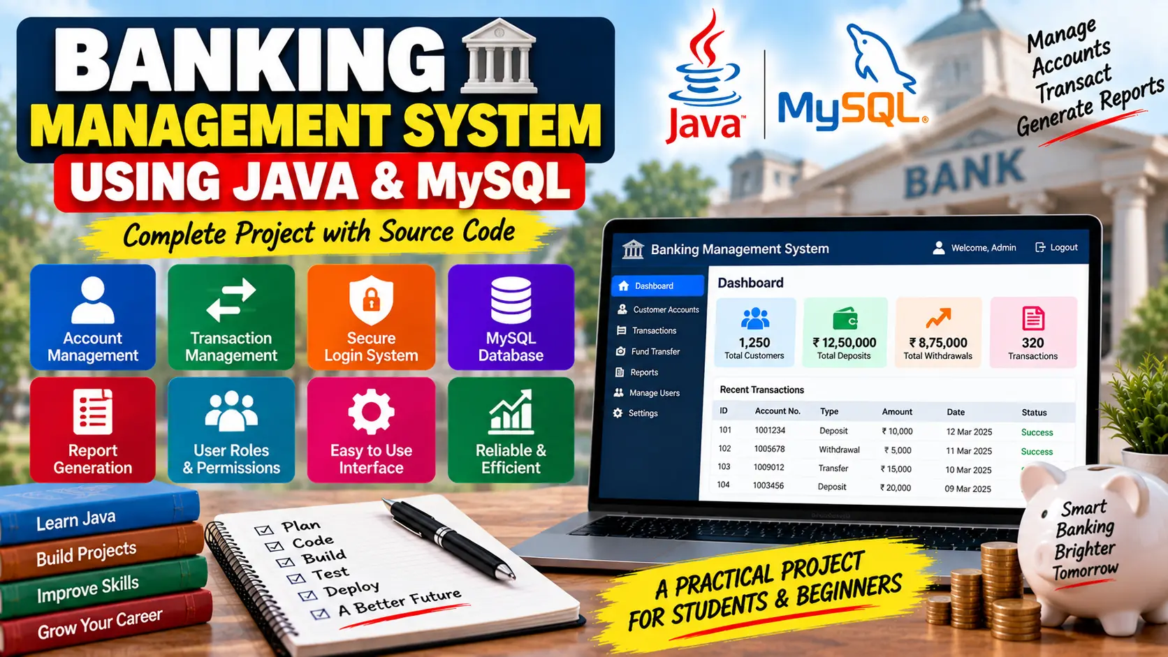 Banking Management System Using Java