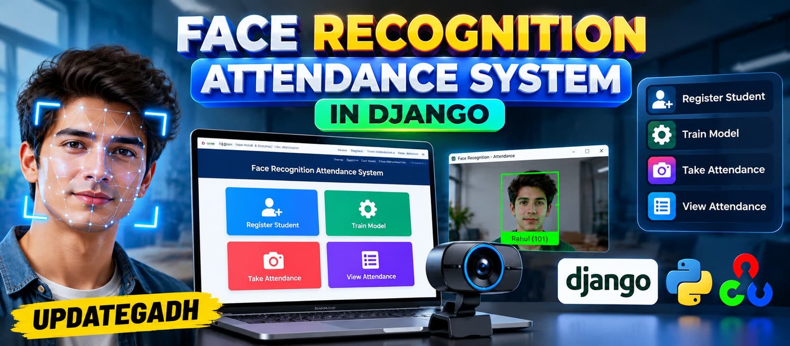 Face Recognition Attendance System in Django