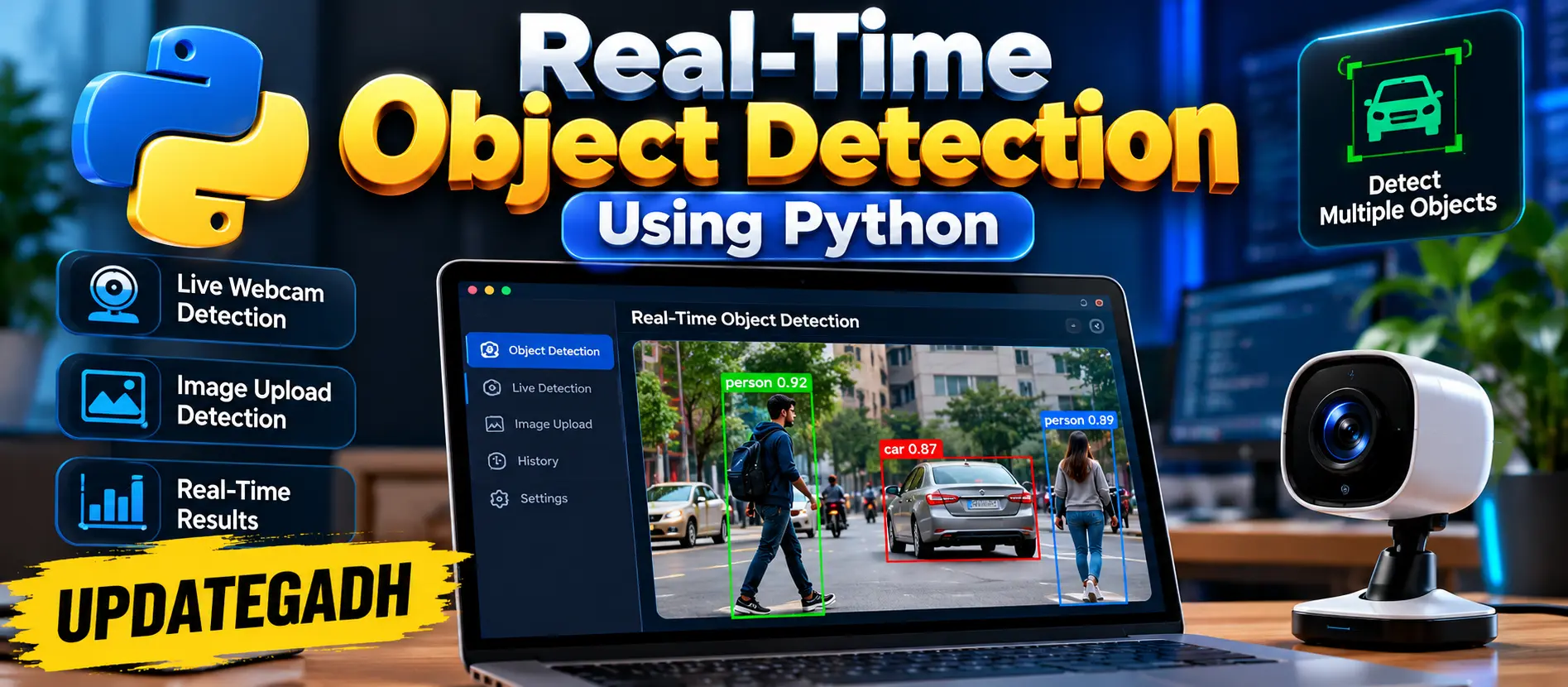 Real-Time Object Detection Using Python