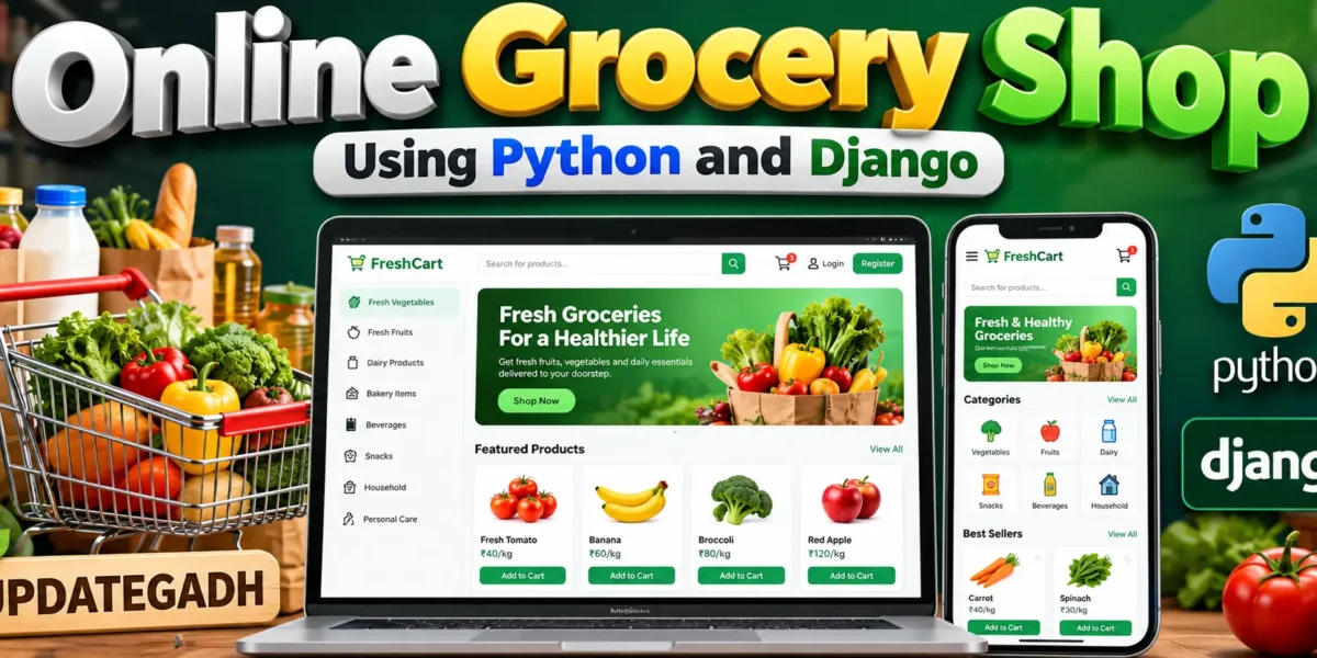 Online Grocery Shop Using Python and Django