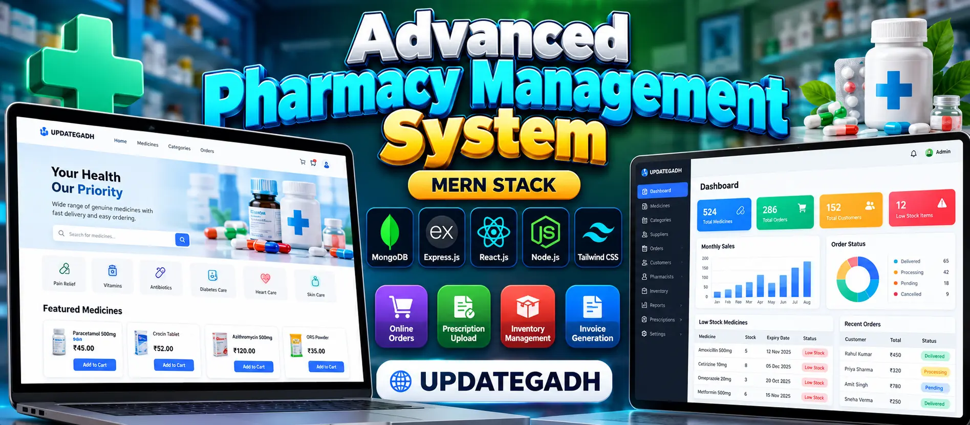 Pharmacy Management System Using MERN Stack