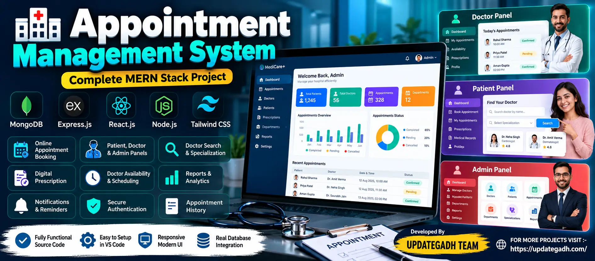 Appointment Management System Using MERN Stack