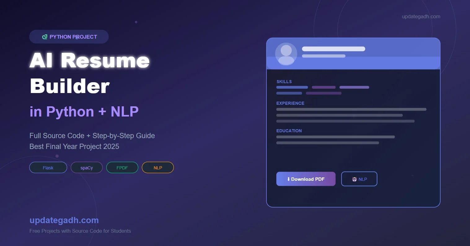 AI Resume Builder in Python