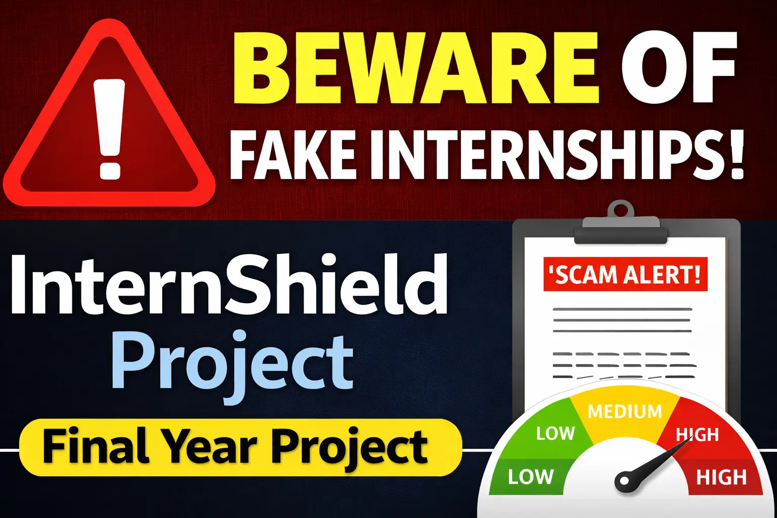 AI Powered Internship Scam Detection