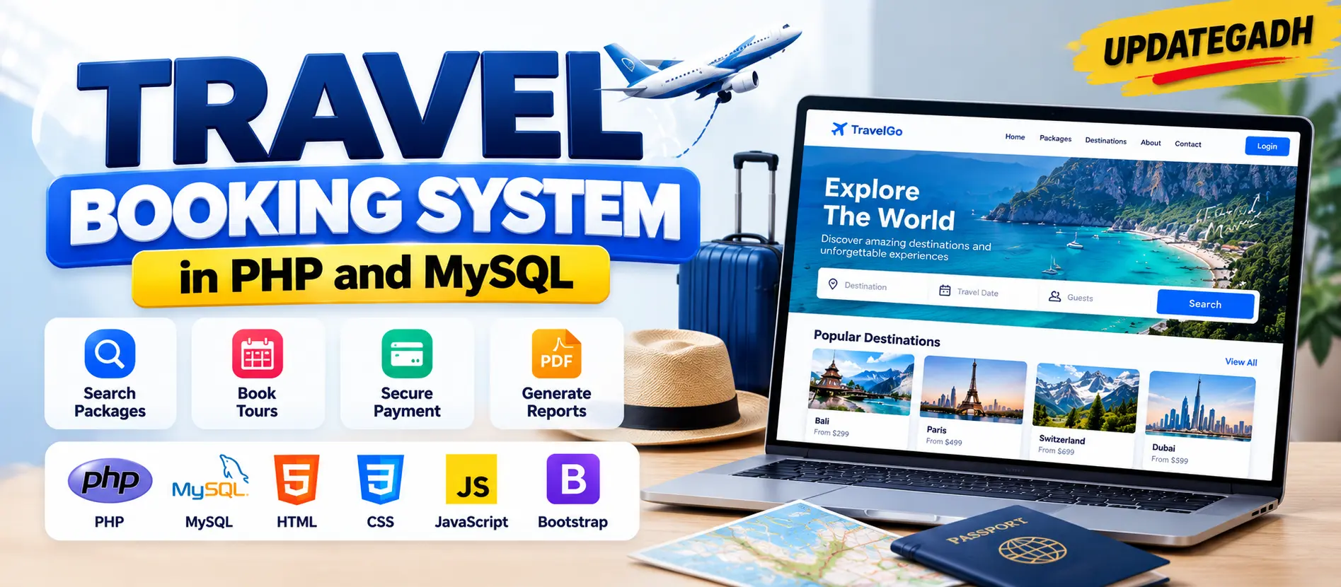 Travel Management System Project in PHP