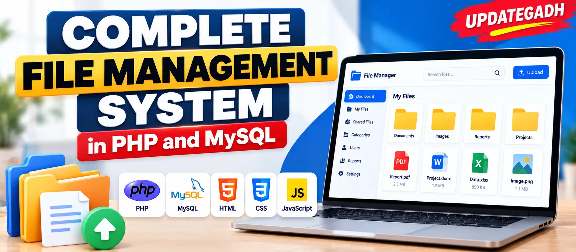 File Management System in PHP and MySQL
