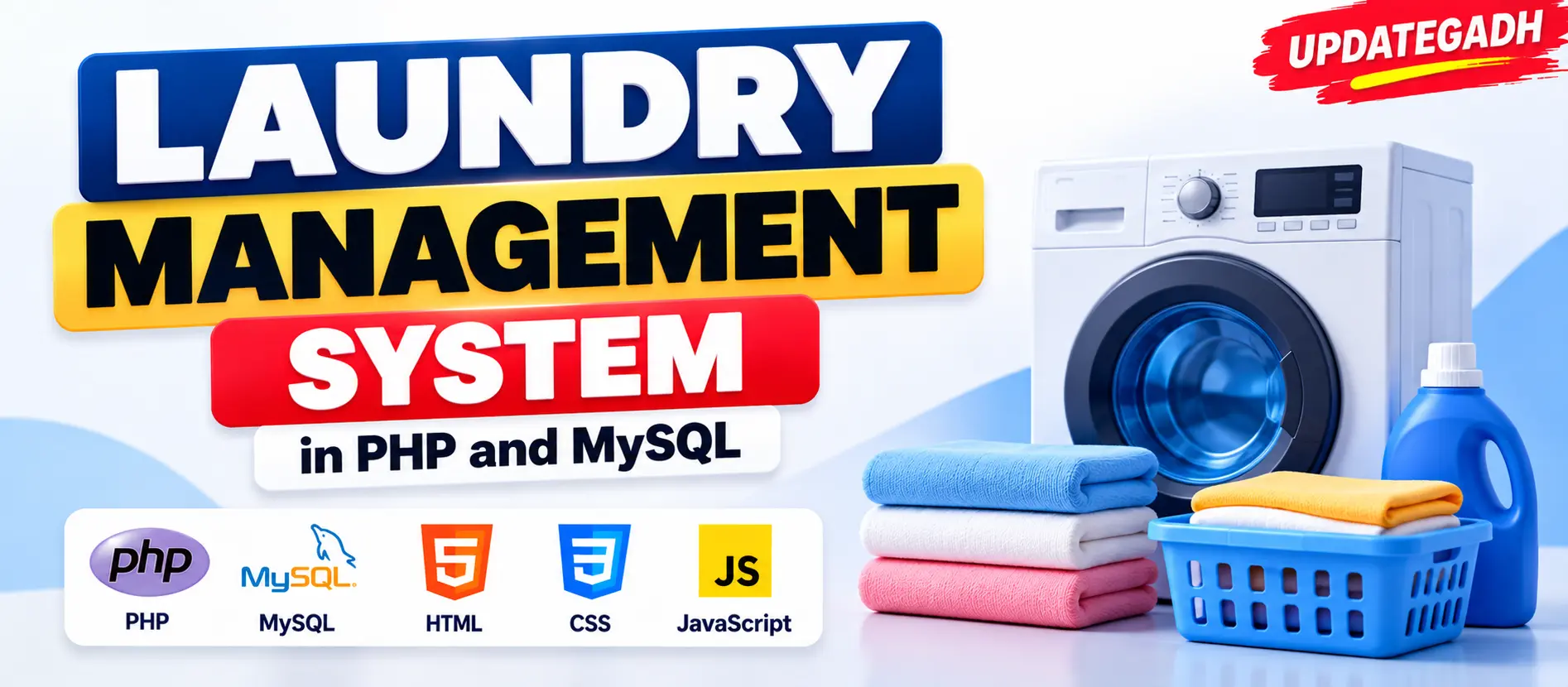 Laundry Management System in PHP and MySQL
