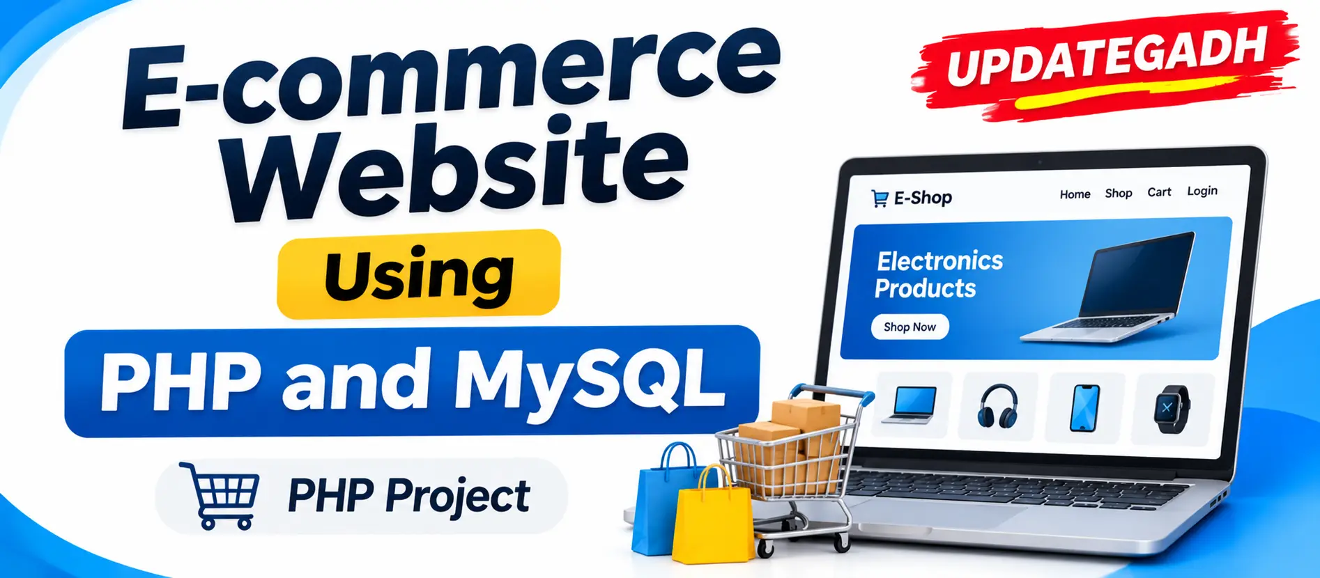 E-commerce Website Using PHP and MySQL