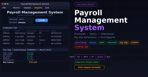 Payroll Management System in Java