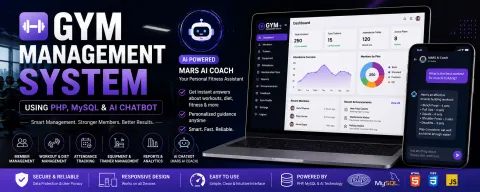 Gym Management System Using PHP AI Chatbot