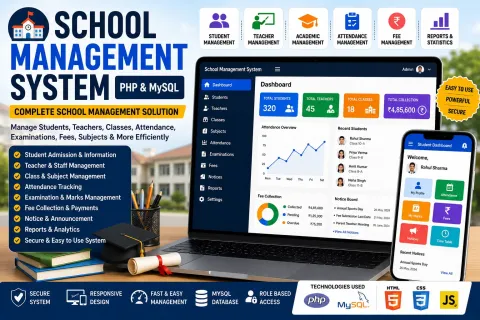 School Management System Using PHP