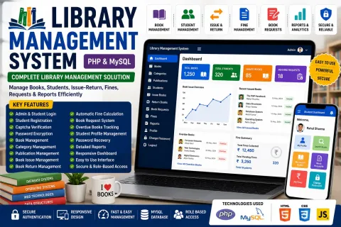 Library Management System Using PHP