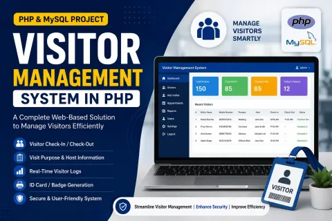 Visitor Management System in PHP