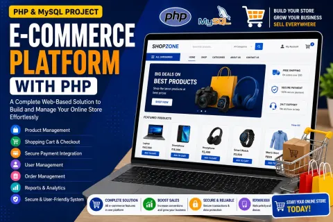 E-commerce Platform with PHP