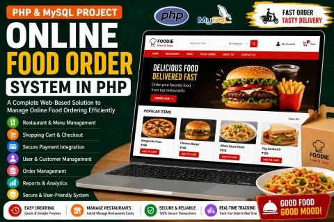 Online Food Order System in PHP