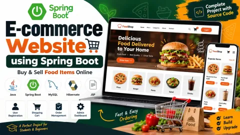 E-Commerce Website using Spring Boot