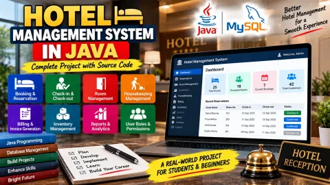 Hotel Management System in Java