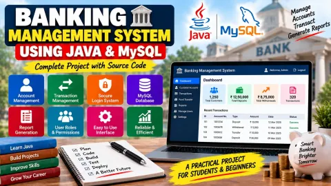 Banking Management System Using Java