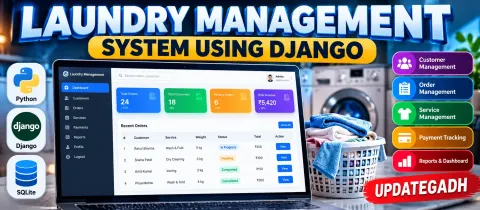 Laundry Management System Using Python Django