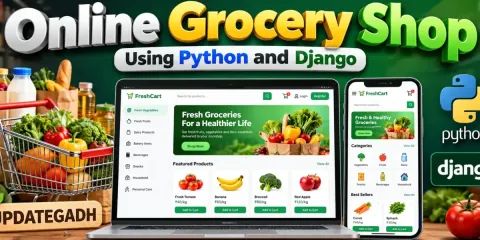 Online Grocery Shop Using Python and Django