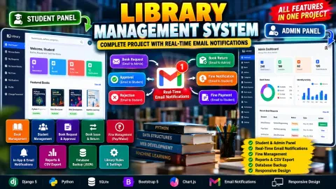 Library Management System Using Python Django