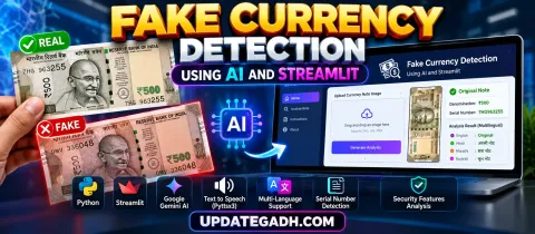 Fake Currency Detection Using AI and Python