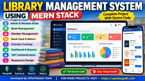 Library Management System Using MERN Stack