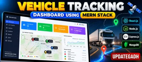 Vehicle Tracking Dashboard Using MERN Stack