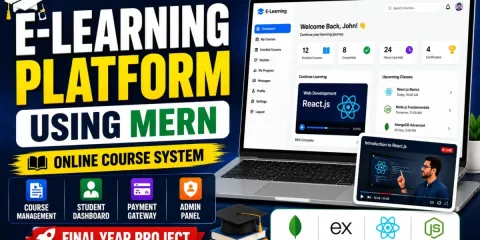 E-Learning Platform Using MERN Stack