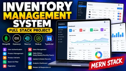 Inventory Management System Using MERN Stack
