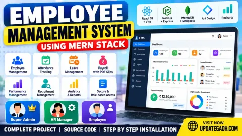Employee Management System Using MERN Stack