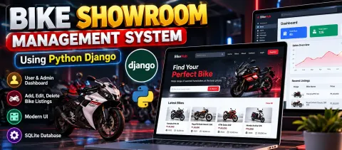 Bike Showroom Management System Using Python Django