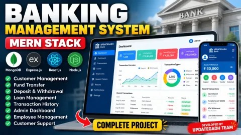 Banking Management System Using MERN Stack