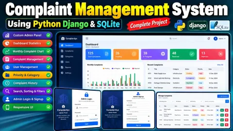 Complaint Management System Using Python Django