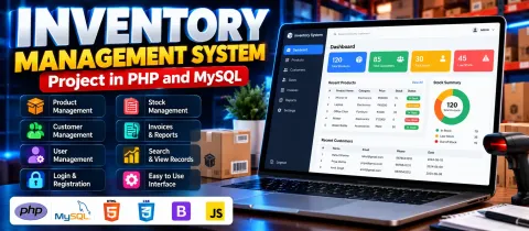 Inventory Management System Project in PHP and MySQL