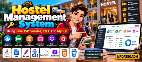 Best Hostel Management System in JSP