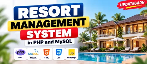 Online Resort Management System in PHP and MySQL